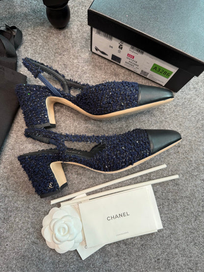 Chanel Classic Slingback Heels