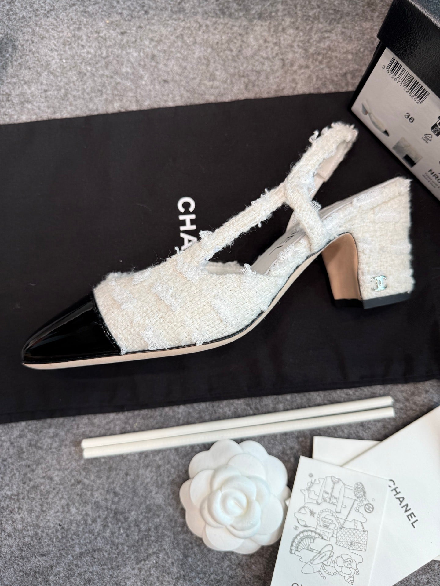 Chanel Patent Leather Slingback Pumps