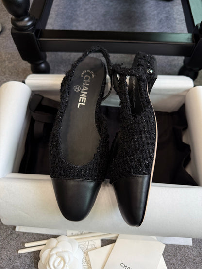 Chanel Classic Slingback Heels