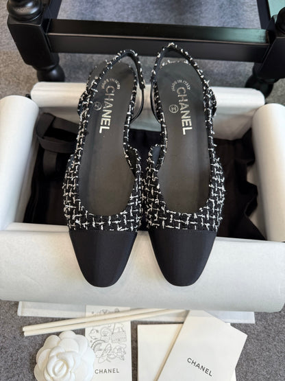 Chanel Classic Slingback Heels