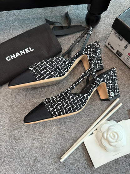Chanel Classic Slingback Heels