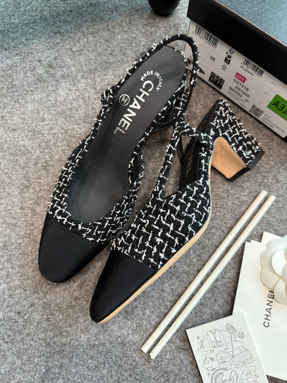 Chanel Classic Slingback Heels