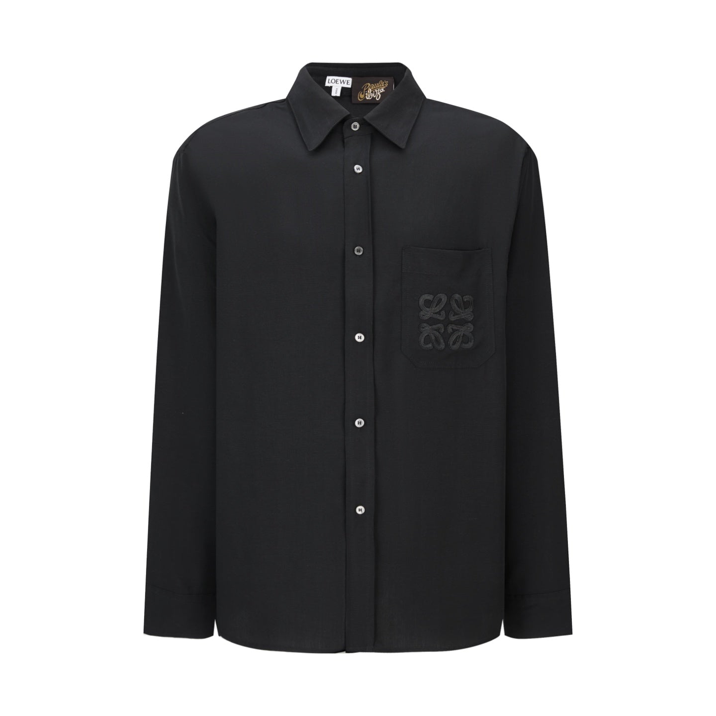 Loewe Embroidered Silk Shirt