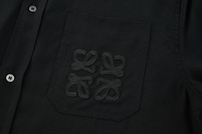 Loewe Embroidered Silk Shirt