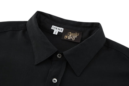 Loewe Embroidered Silk Shirt