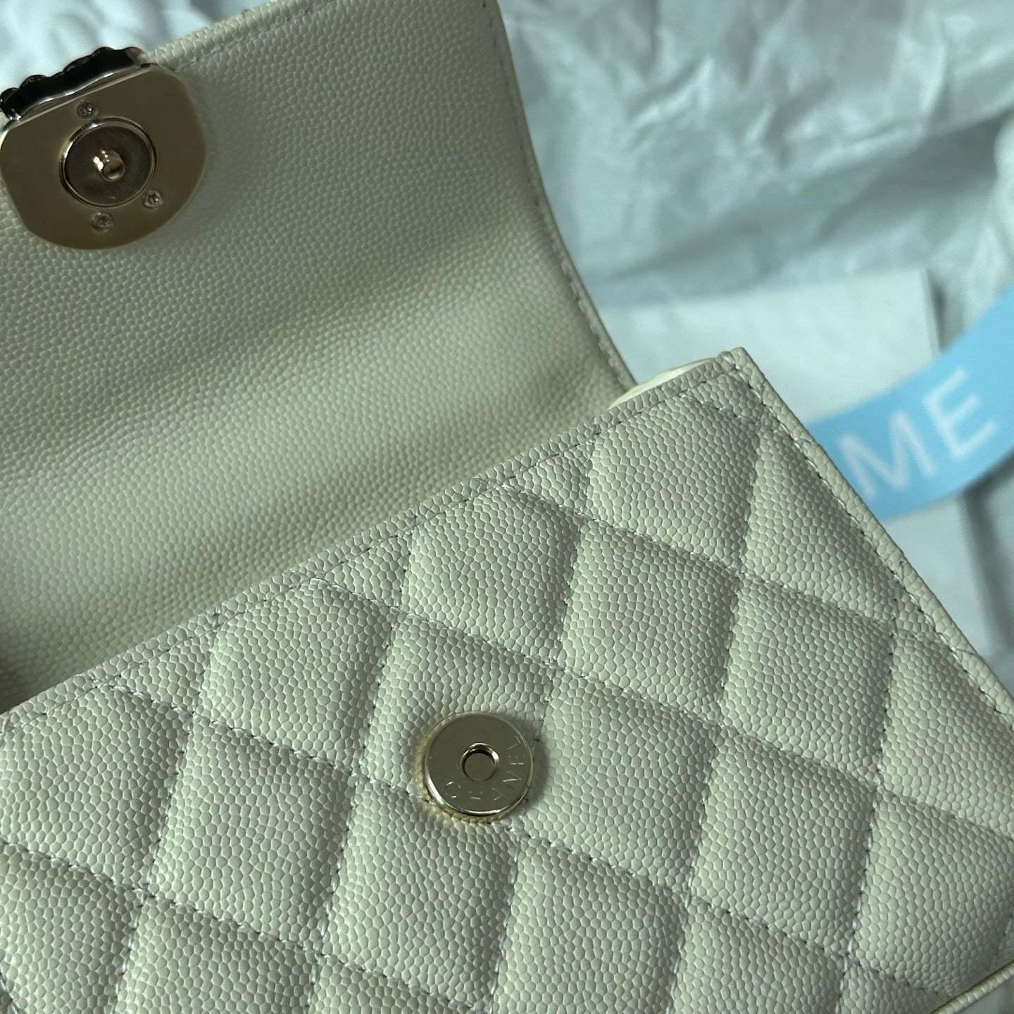 Chanel 96148 Cross Chain Handle Mini Kelly