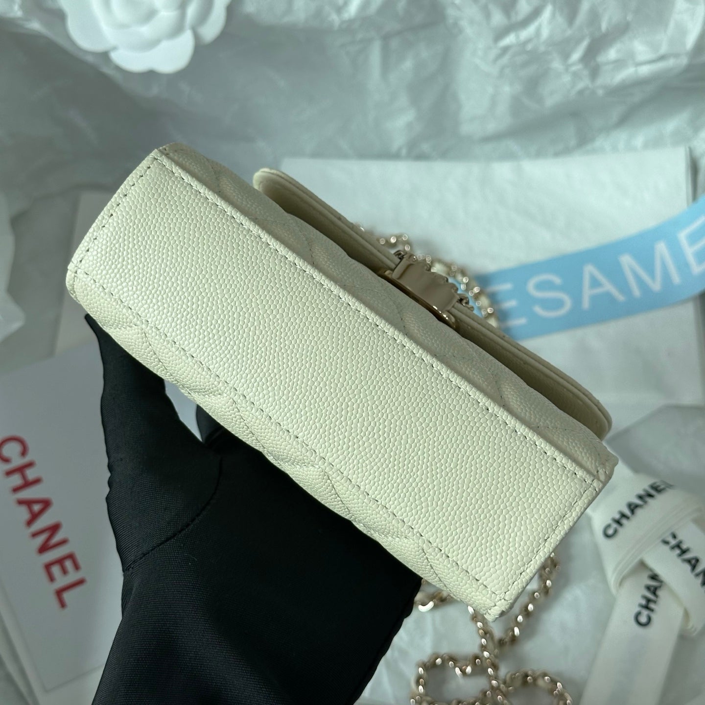 Chanel 96148 Cross Chain Handle Mini Kelly