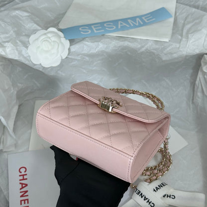 Chanel 96148 Cross Chain Handle Mini Kelly