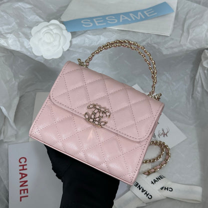 Chanel 96148 Cross Chain Handle Mini Kelly