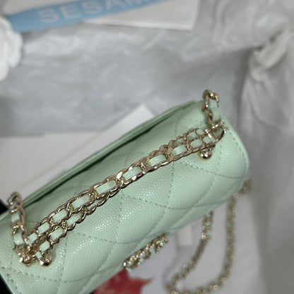 Chanel 96148 Cross Chain Handle Mini Kelly