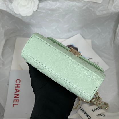 Chanel 96148 Cross Chain Handle Mini Kelly