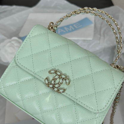 Chanel 96148 Cross Chain Handle Mini Kelly