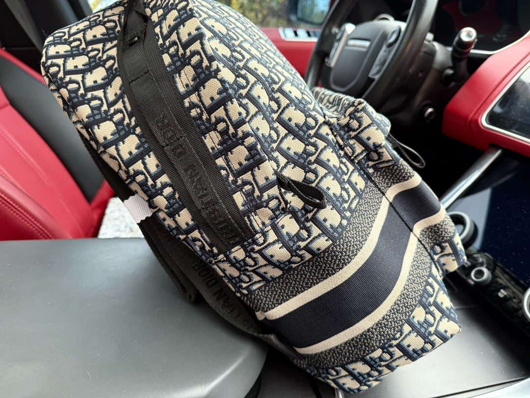 Dior Saddle Oblique Men's Backpack