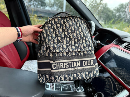 Dior Saddle Oblique Men's Backpack