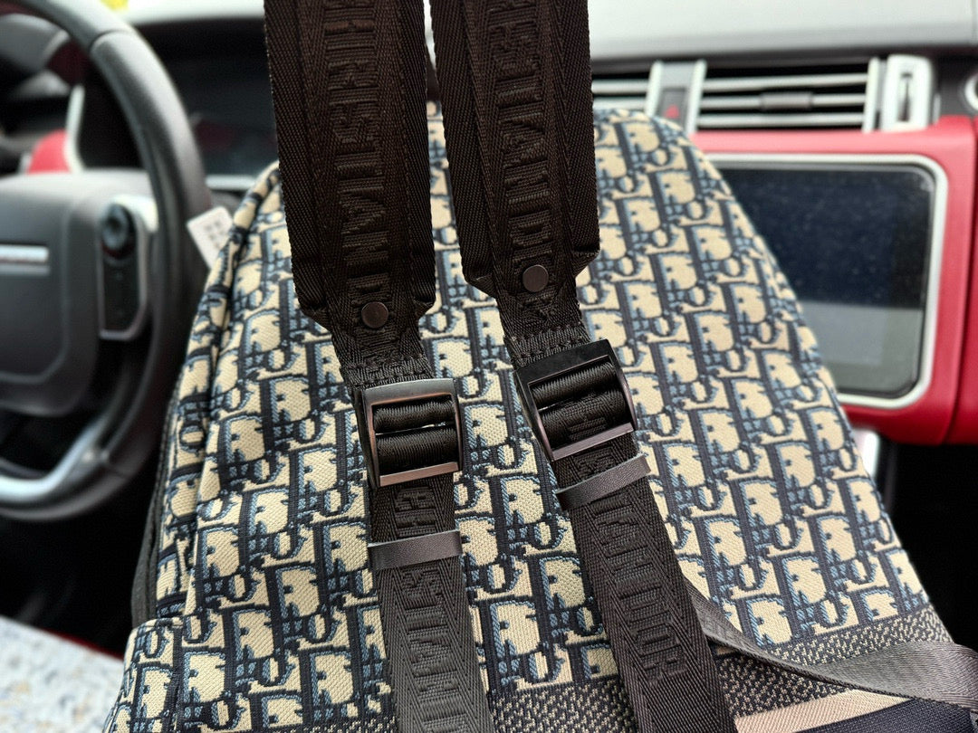 Dior Saddle Oblique Men's Backpack