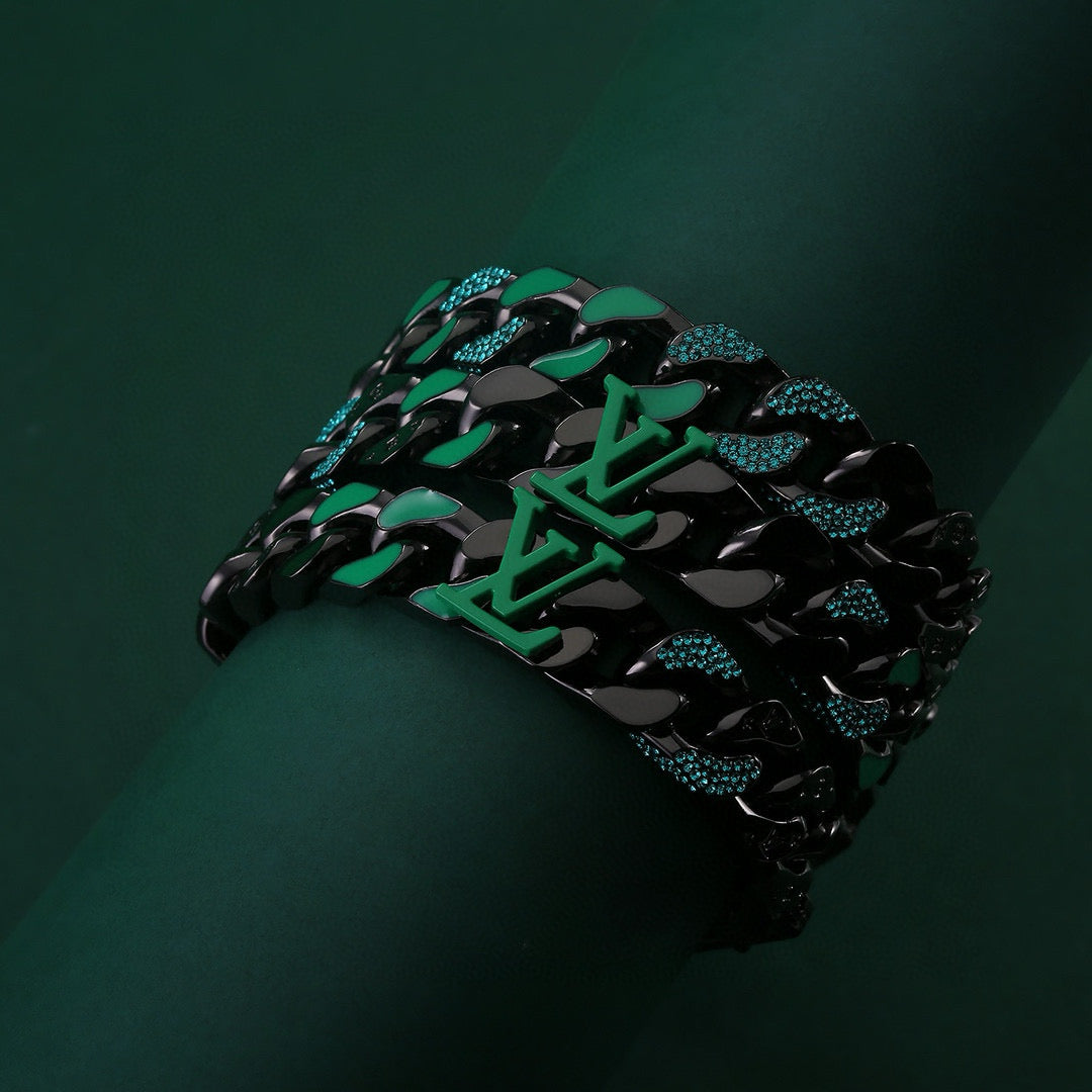 Louis Vuitton Chain Links Patches Bracelet – 2020 Spring/Summer Collection