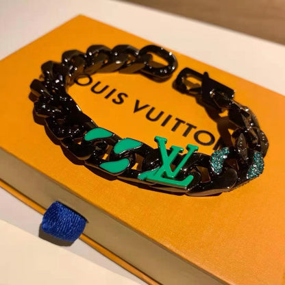 Louis Vuitton Chain Links Patches Bracelet – 2020 Spring/Summer Collection
