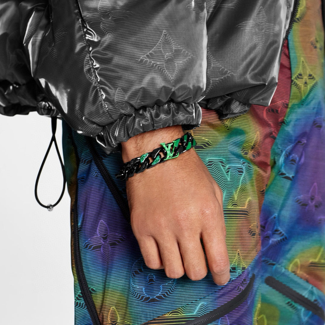 Louis Vuitton Chain Links Patches Bracelet – 2020 Spring/Summer Collection