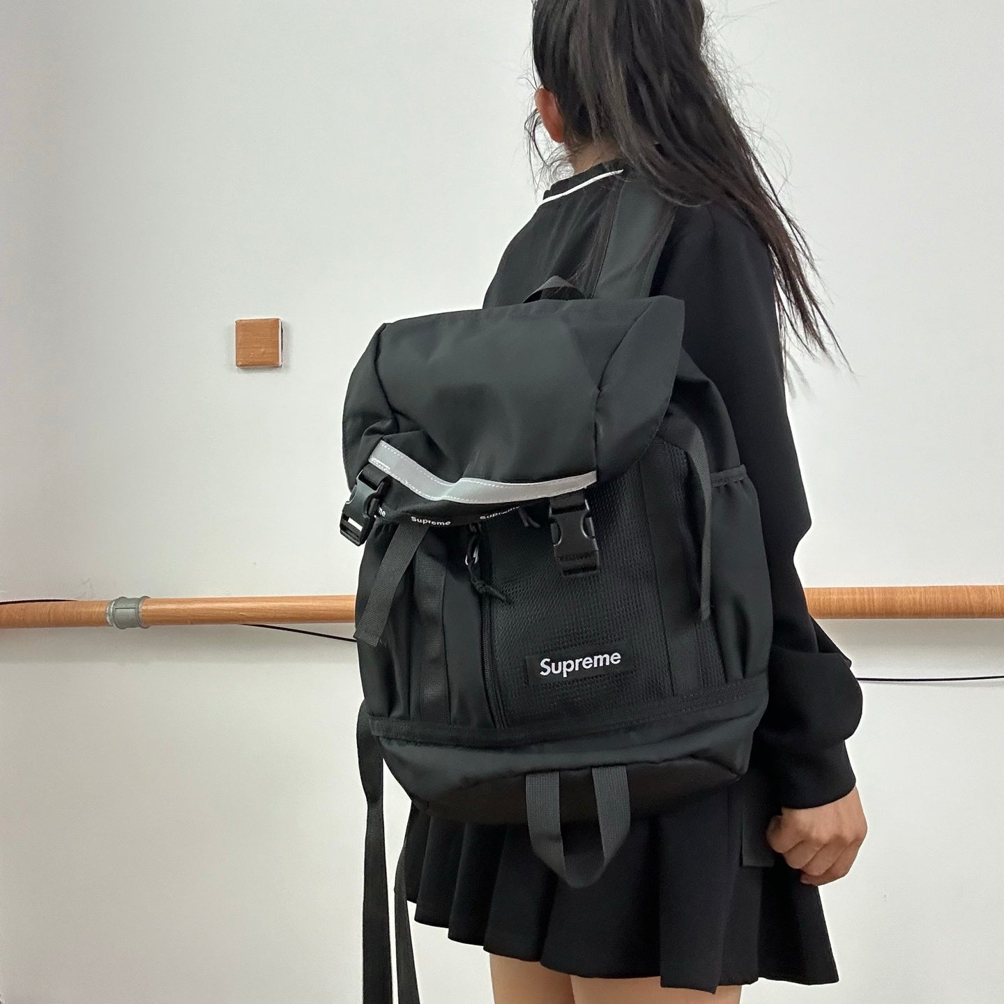 Supreme Reflective Grid Backpack – FW24