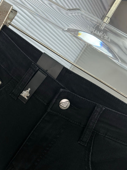 Prada Men's Washed Denim Jeans – 2025 Collection
