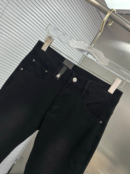 Prada Men's Washed Denim Jeans – 2025 Collection