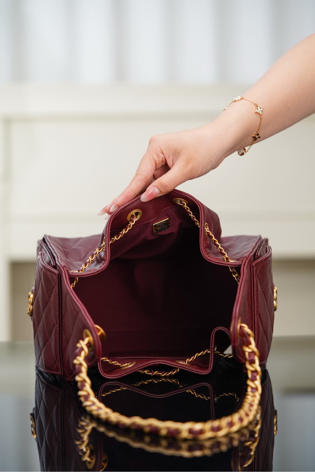 Chanel Small Hobo Drawstring Bucket Bag – 25A Collection