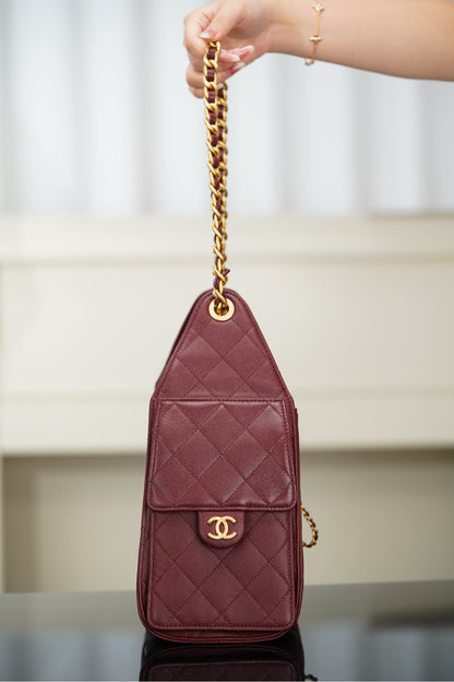 Chanel Small Hobo Drawstring Bucket Bag – 25A Collection