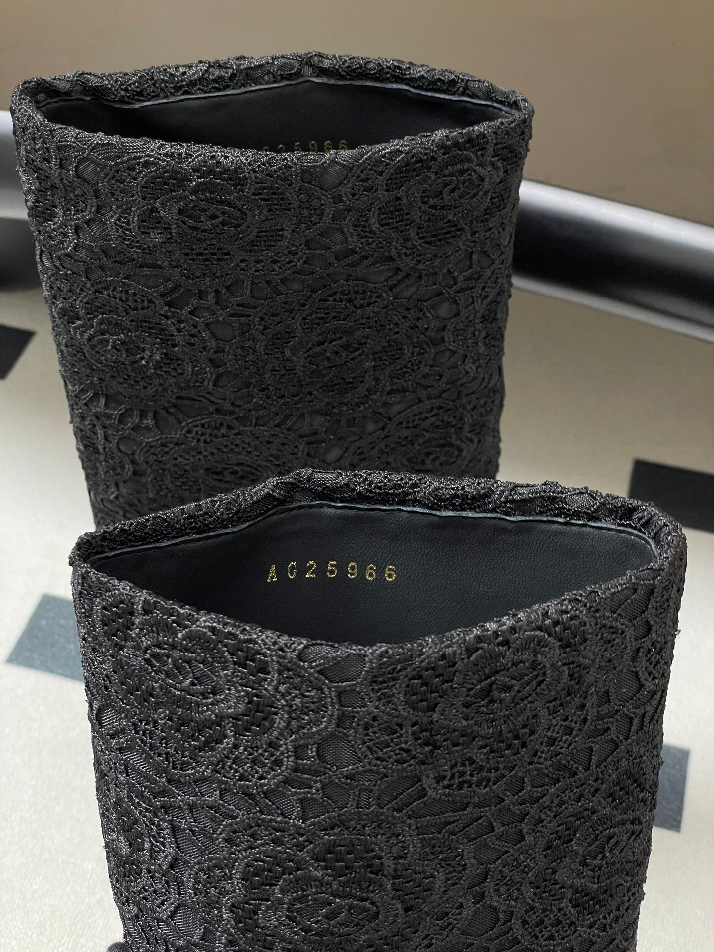 Chanel Chain Detail Knee-High Boots – Autumn/Winter Collection – 25B