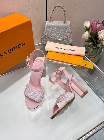 Louis Vuitton Runway Heeled Sandals – Spring/Summer Collection – 25SS