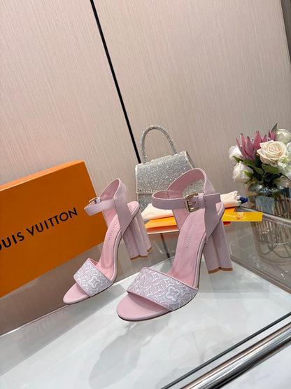 Louis Vuitton Runway Heeled Sandals – Spring/Summer Collection – 25SS