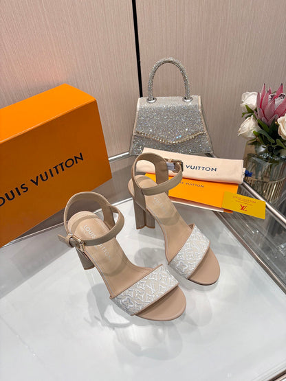 Louis Vuitton Runway Heeled Sandals – Spring/Summer Collection – 25SS