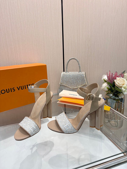 Louis Vuitton Runway Heeled Sandals – Spring/Summer Collection – 25SS