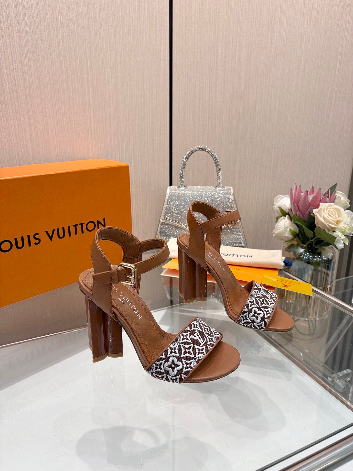 Louis Vuitton Runway Heeled Sandals – Spring/Summer Collection – 25SS