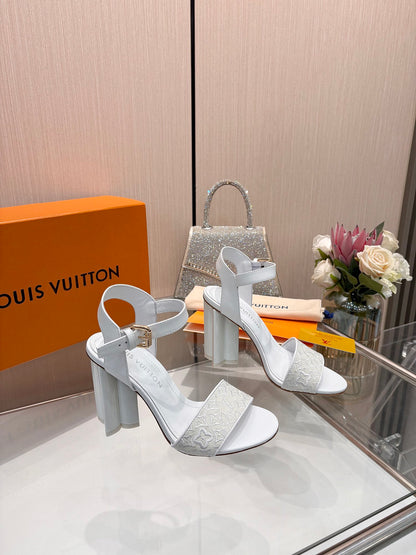 Louis Vuitton Runway Heeled Sandals – Spring/Summer Collection – 25SS