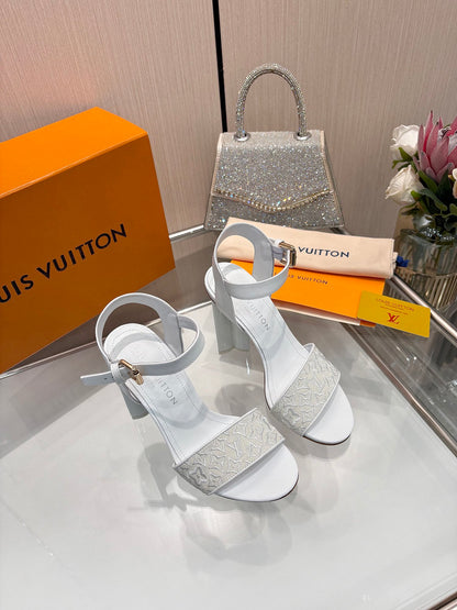 Louis Vuitton Runway Heeled Sandals – Spring/Summer Collection – 25SS
