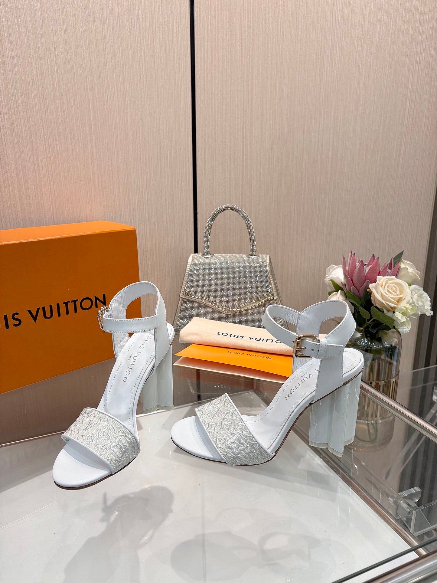 Louis Vuitton Runway Heeled Sandals – Spring/Summer Collection – 25SS