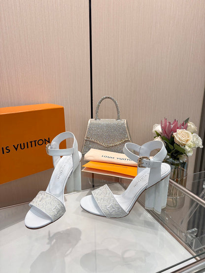 Louis Vuitton Runway Heeled Sandals – Spring/Summer Collection – 25SS