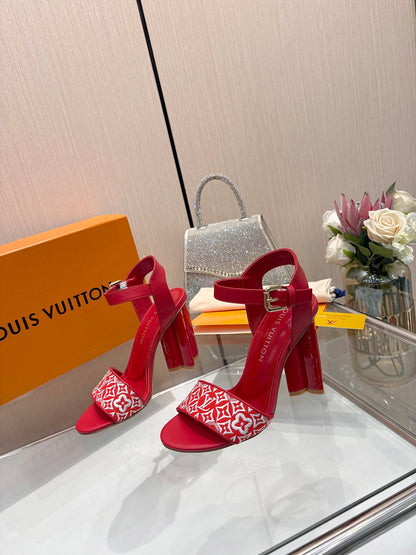 Louis Vuitton Runway Heeled Sandals – Spring/Summer Collection – 25SS