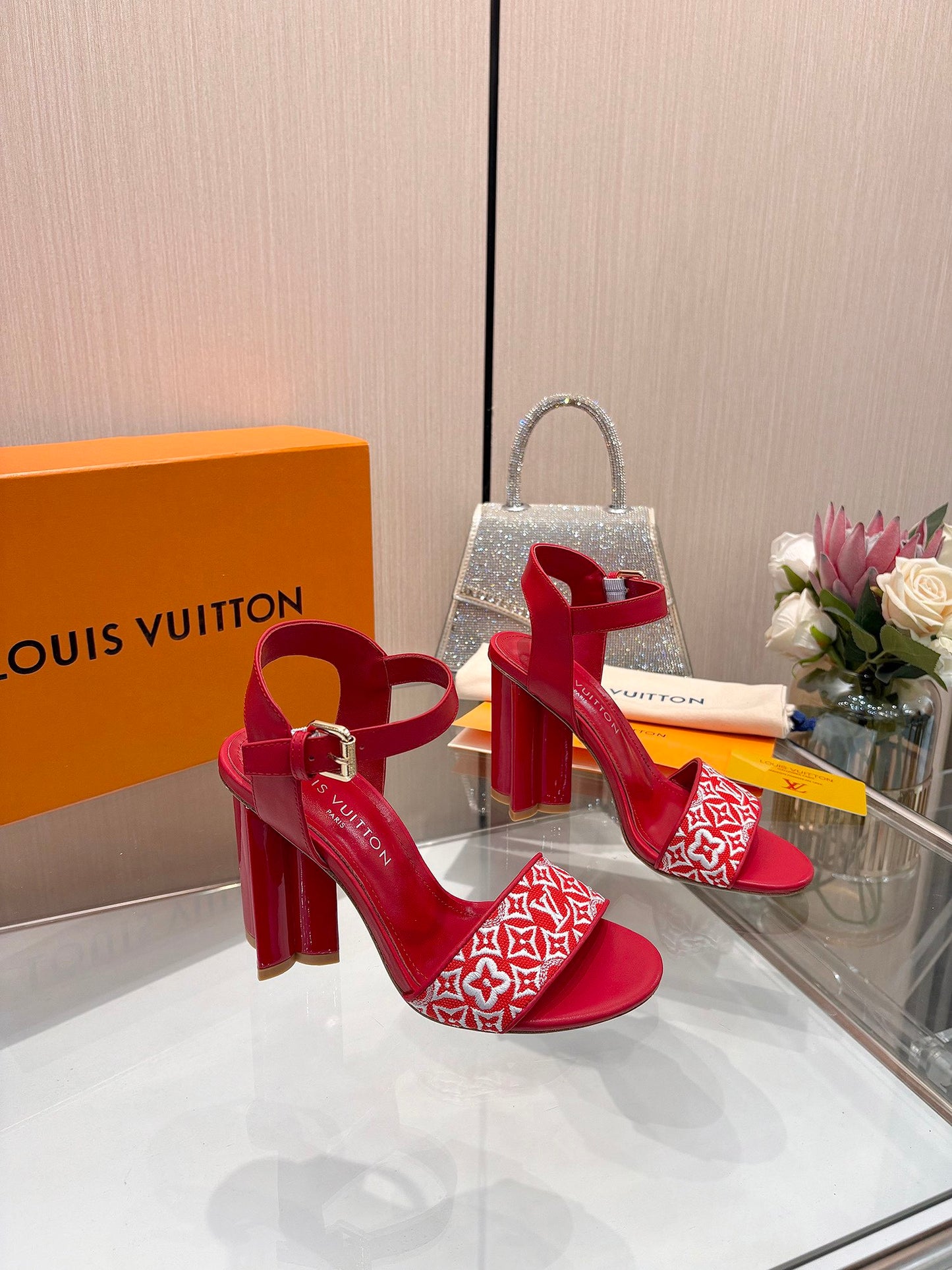 Louis Vuitton Runway Heeled Sandals – Spring/Summer Collection – 25SS