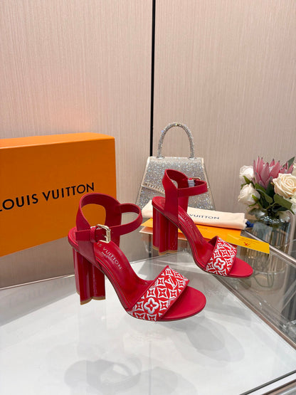 Louis Vuitton Runway Heeled Sandals – Spring/Summer Collection – 25SS