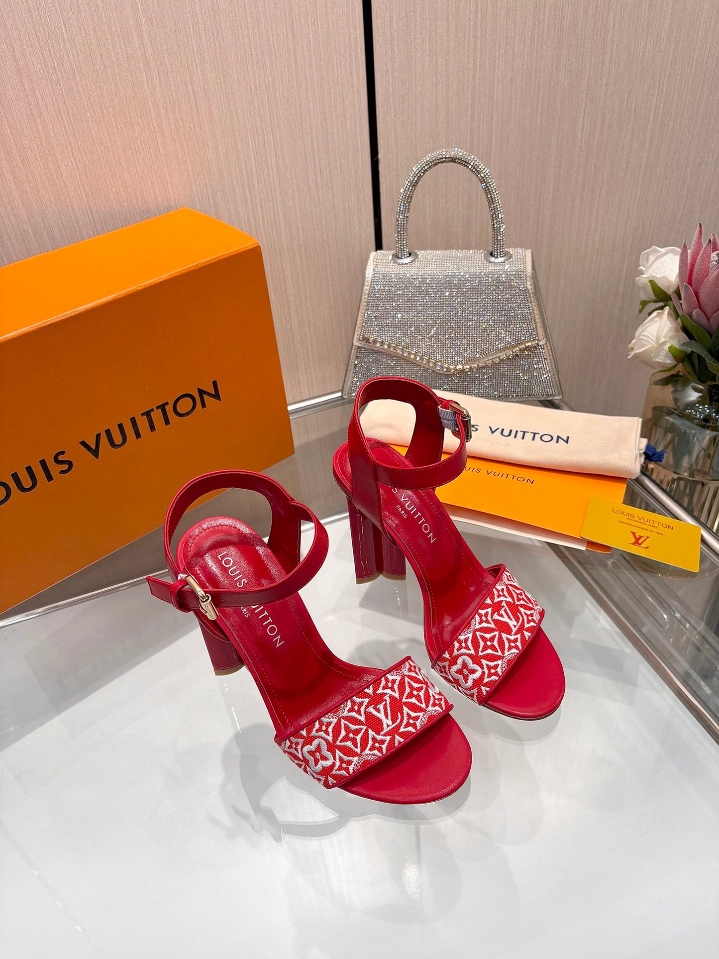 Louis Vuitton Runway Heeled Sandals – Spring/Summer Collection – 25SS