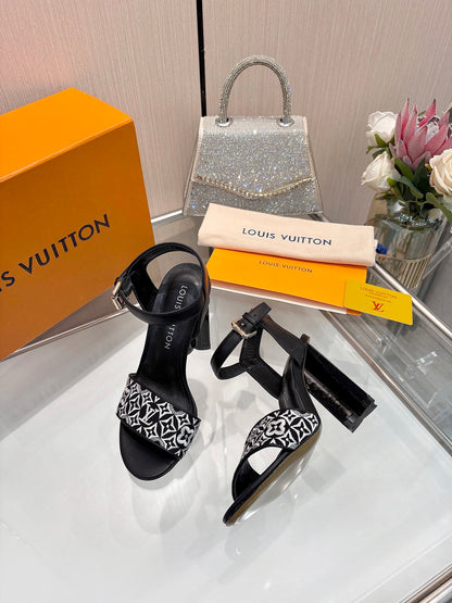 Louis Vuitton Runway Heeled Sandals – Spring/Summer Collection – 25SS