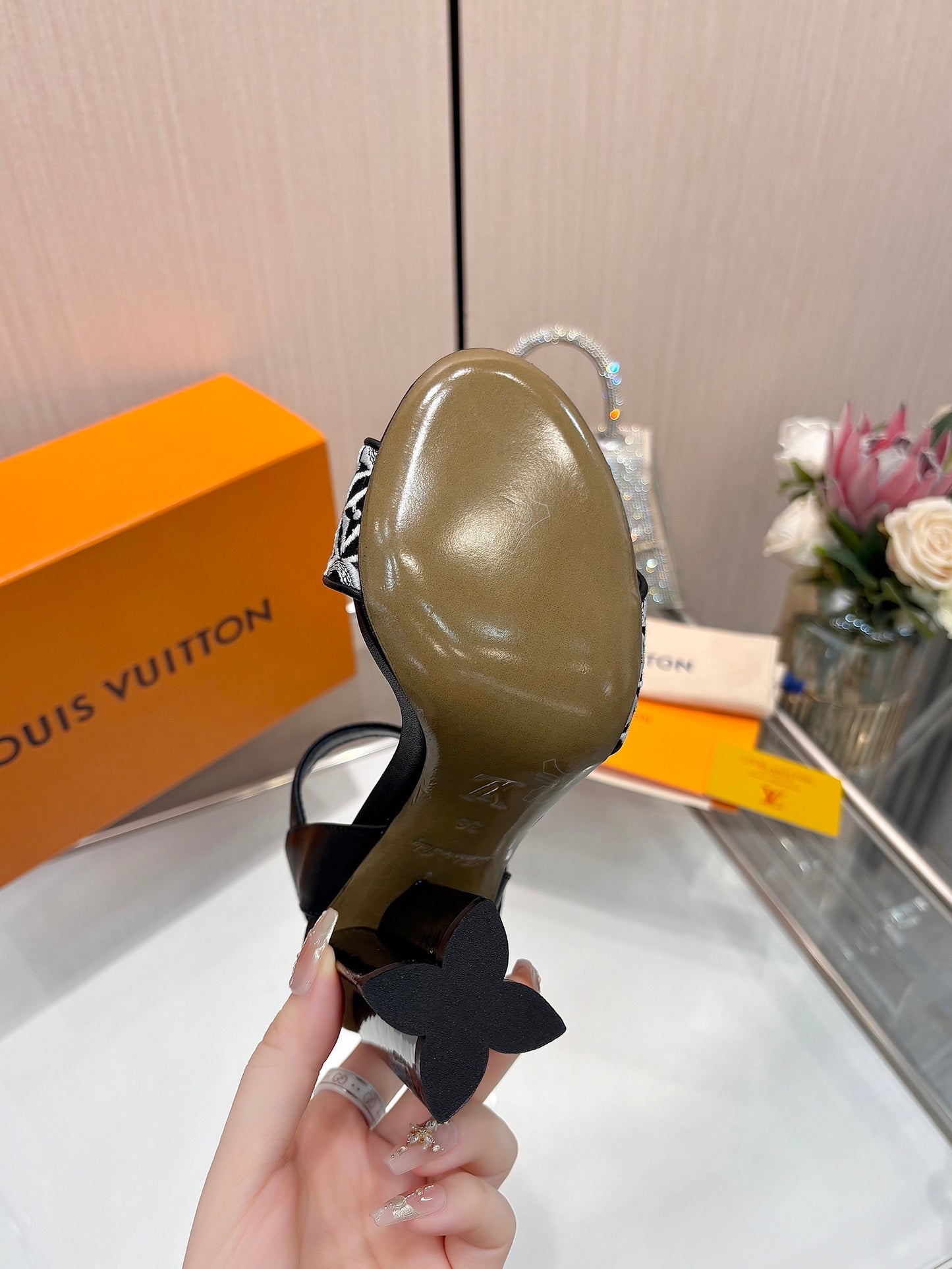 Louis Vuitton Runway Heeled Sandals – Spring/Summer Collection – 25SS