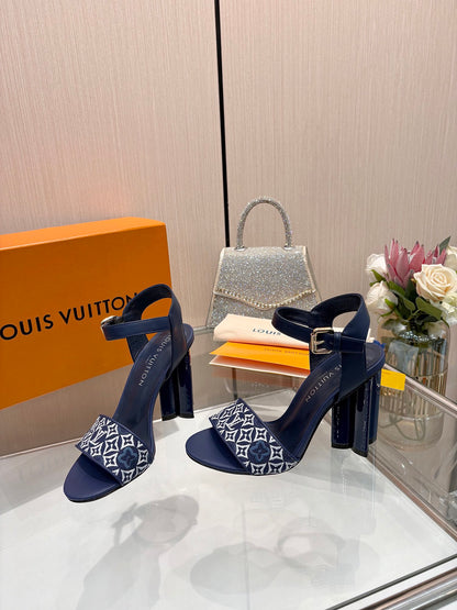 Louis Vuitton Runway Heeled Sandals – Spring/Summer Collection – 25SS