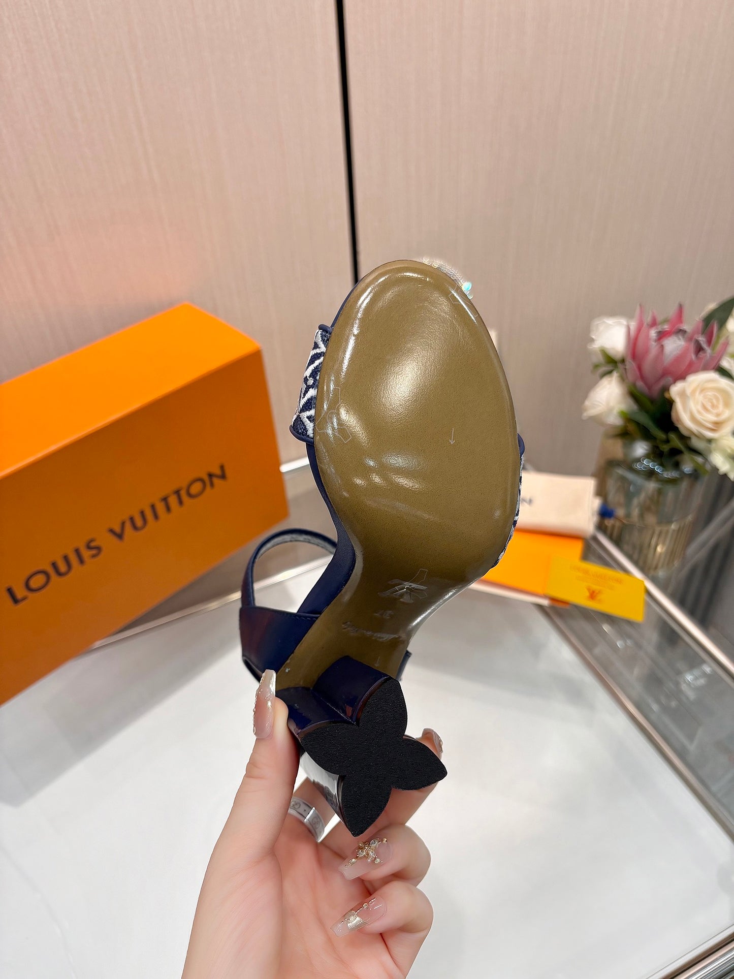 Louis Vuitton Runway Heeled Sandals – Spring/Summer Collection – 25SS
