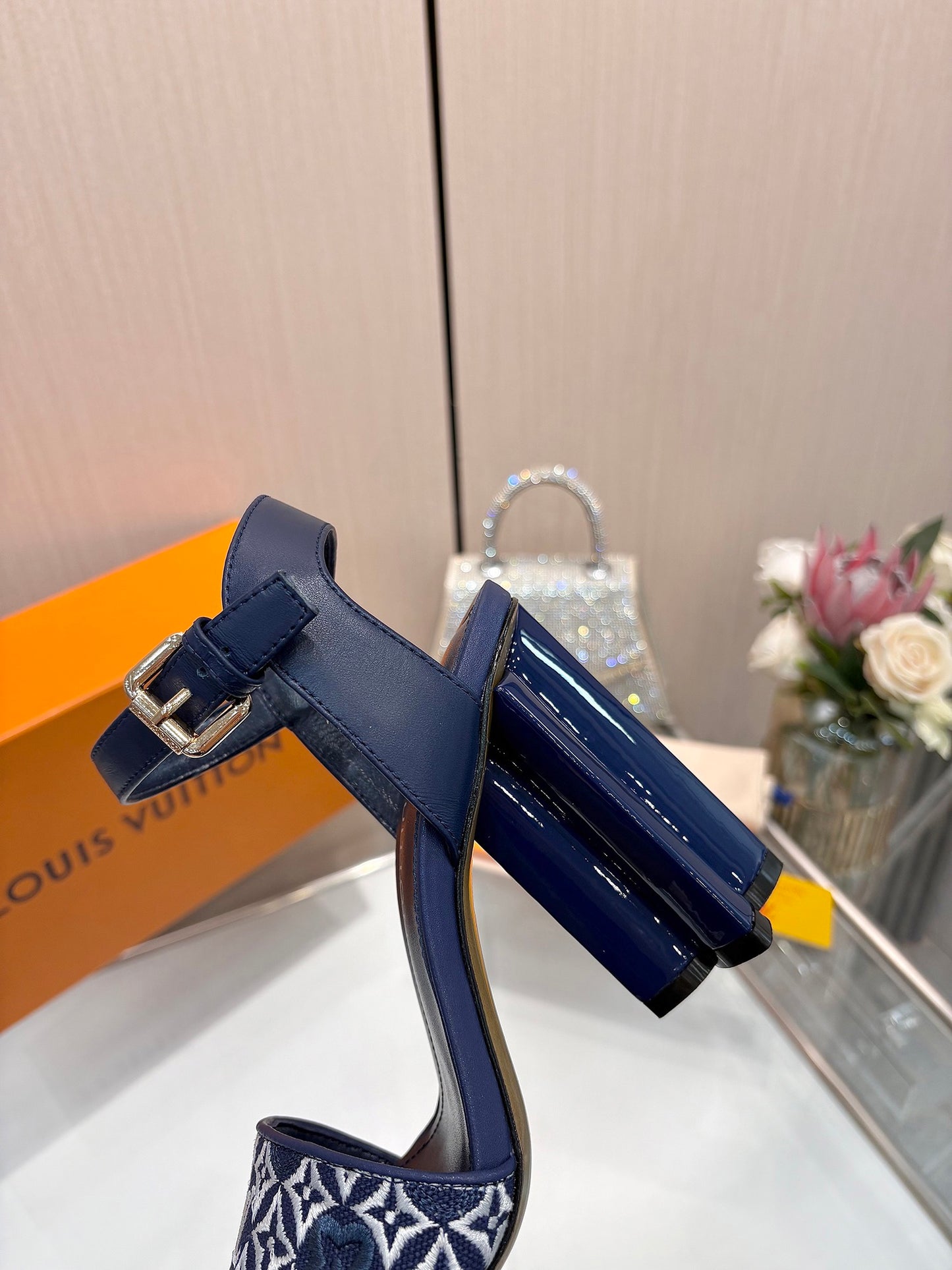Louis Vuitton Runway Heeled Sandals – Spring/Summer Collection – 25SS