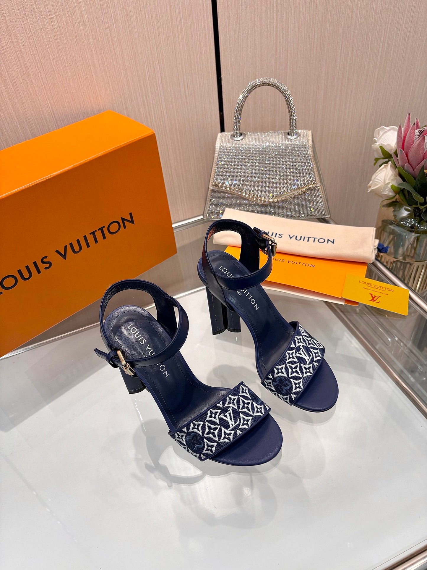 Louis Vuitton Runway Heeled Sandals – Spring/Summer Collection – 25SS