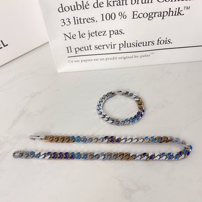 Louis Vuitton Chain Links Patches Necklace – 2020SS