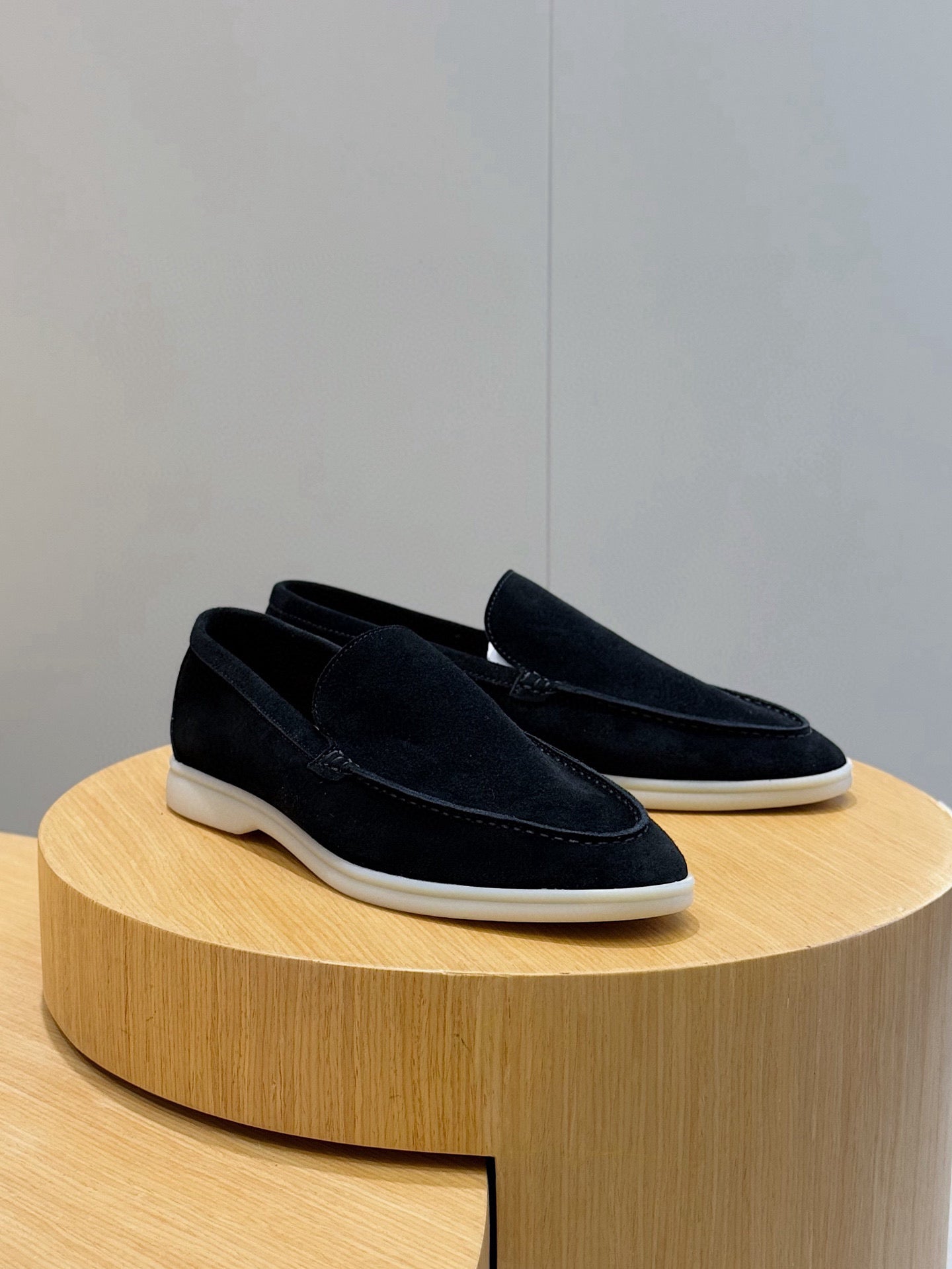 Loro Piana Italian Handmade Suede Driving Shoes