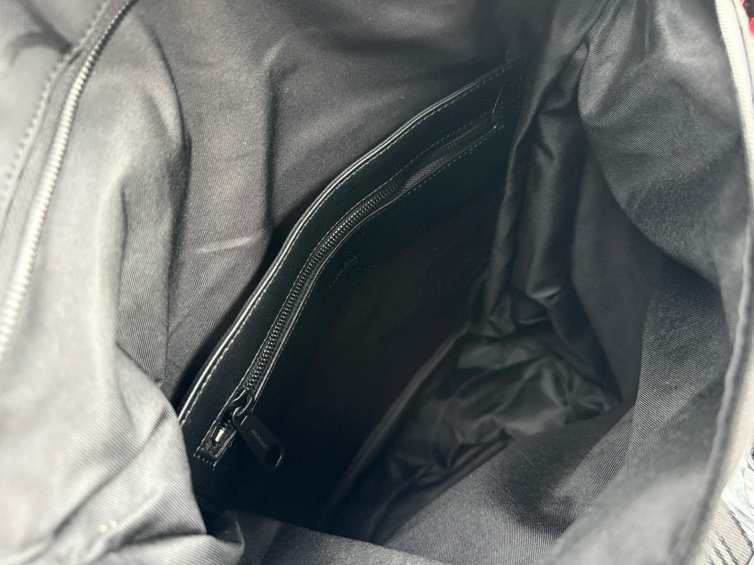 Burberry TB Monogram Nylon Leather Backpack